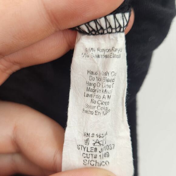 21 Saints Black Spaghetti Strap Jumpsuit - Size Small - Picture 4 of 4